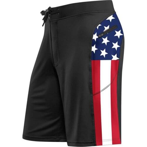 Men sport casual Fashion shorts Patchwork Running Fitness training 5 point pants Summer quick-drying loose Basketball short pant
