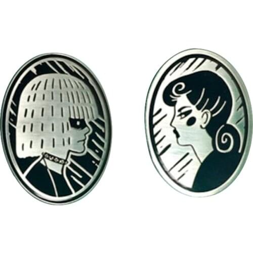 Blade Runner Pris and Rachael Enamel Pin Set