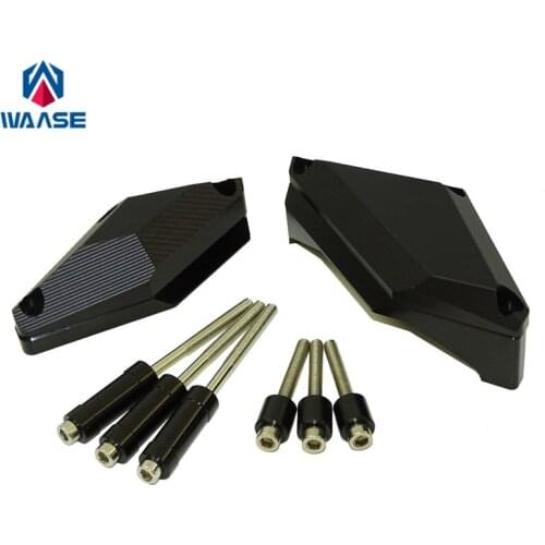 Waase For Yamaha FZ6 FAZER FZ6N FZ6S FZ6S2 2006 2007 2008 2009 2010 Left & Right Engine Crash Pads Frame Sliders Protector