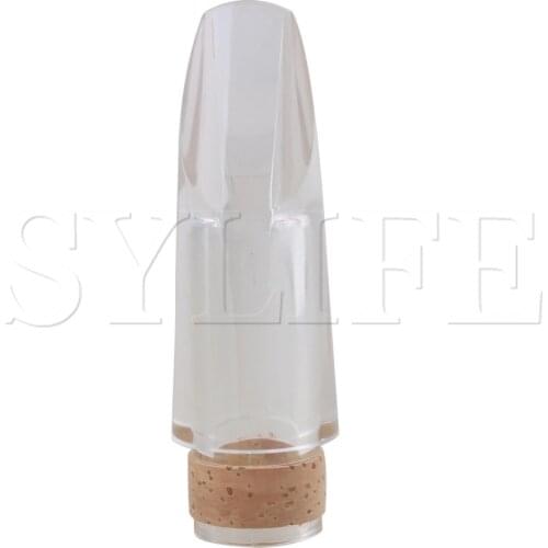 New Clear CLARINET MOUTHPIECE Bolwtorch For Bb Clarinet W/ CORK