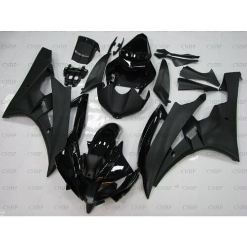 For YAMAHA YZFR6 2006 - 2007 Fairing Kits YZF R6 2006 Motorcycle Fairing YZF600 R6 07 Black Fairings