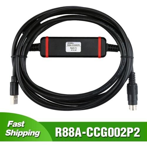 R88A-CCG002P2 Suitable For Omron R7D-BP Series Servo Driver Debugging Cable Download Line RS232 Port Cable