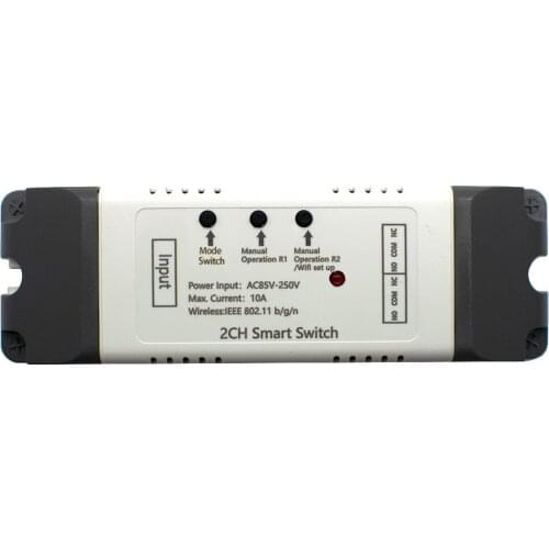 DIY eWelink Universal WiFi Smart Garage Door Controller Switch Module Inter Lock Self-locking 433MHz RF Door Opener for the Gara