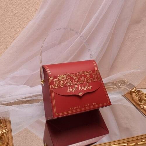 European Style Wedding Gift Candy Box High-end Creative Mini Portable Paper Bag 20pcs/lot