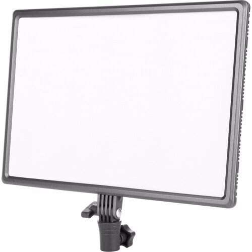 Nanguang CN-Luxpad43 Dimmable 3200K-5600K LED Led video light for Canon Panasonic Sony Samsung and Olympus DSLR Cameras