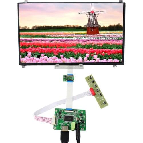 13.3inch N133HSE-EB2 IPS LCD Screen with LCD Controller Board Used For Arcade Gaming Marquee/Raspberry Pi/DIY Computer using