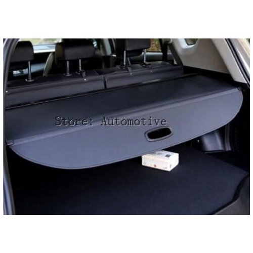 Car Rear Trunk Security Shield Cargo Screen Shield shade Cover Fits For BMW X1 2016 2017 2018 (black, beige)