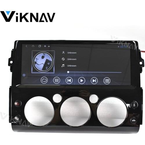 12.3inch android car radio FOR Toyota FJ Cruiser 2007 2008 2009 2010 2012 multimedia GPS navigation head unit