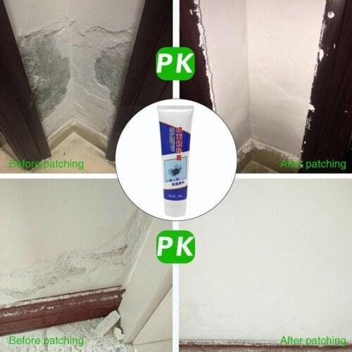 White Latex Paint Wall Repair Cream Household Hole Waterproof Cream Wall Crack Tool Repair Disappear Hole Wall Repair H7R9
