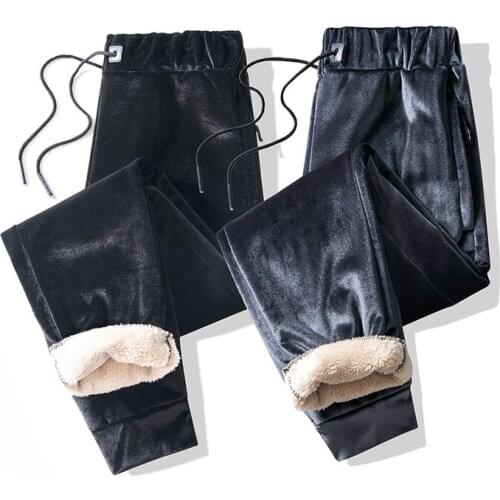 Cashmere Men Pants Winter Warm Jogging Pants Men 5XL 6XL 7XL 8XL plus Size Trousers Fashion Casual Thicken Sweatpants Male Brand