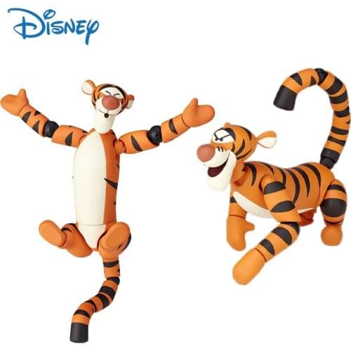 Disney Genuine Tigger Action Figure Ornaments Cute Anime Figure Collection Model Kawaii Decor Dolls Kids Gifts Toys for Girls