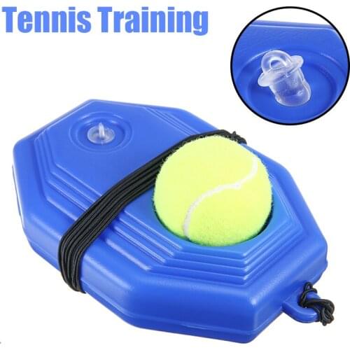Tennis Training Aids Tool Single Tennis Trainer Practicer Ball Self-study Quick Rebounding Training Balls Sparring Device