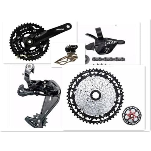 LTWOO AX11 AX33 Groupset 3*11S 33s YBN chain skliful cassette MTB bike groupsets