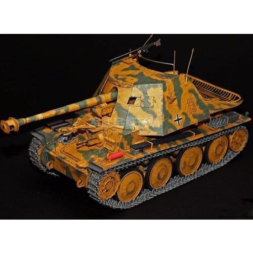 1:25 Scale German Tank Destroyer Marder III DIY Handcraft Military PAPER MODEL KIT Handmade Toy Puzzles