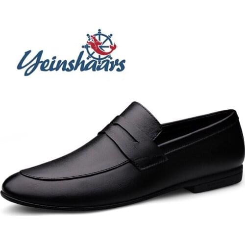 Men Loafer Shoes Genuine Leather Slip-on Moccasins Handmade Man Casual Shoes Luxury Driving Shoes Light Flat Comfortable Loafers