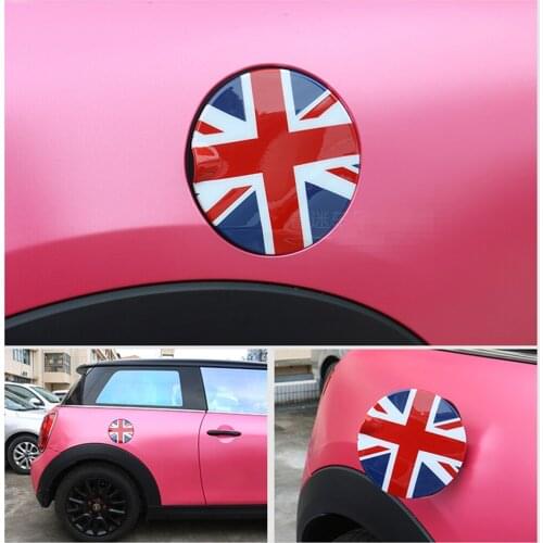 Fuel Tank Gas Cap Cover Trim ABS for Mini Cooper R Series R55 R56 R57 R58 R59 R60 R61 1.5T 1.6T Clubman Car Decal Stickers