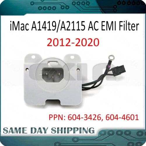 New 604-3426 604-4601 for Apple iMac A1419 A2115 27” EMI Filter Power AC Plug 2012 - 2020 Year