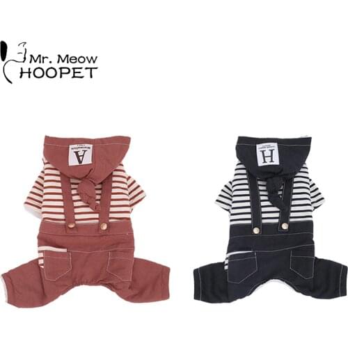 HOOPET Puppy Dog Clothes Teddy Chihuahua Small Puppies Autumn Pet Autumn And Winter Clothing