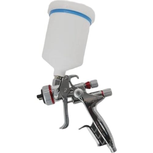 Spray Gun With 600CC PPS Type H/O Quick Fix Cup And Adapter Paint Gun Paint Mixing Cup Air Spray Gun Paint Sprayer Airbrush