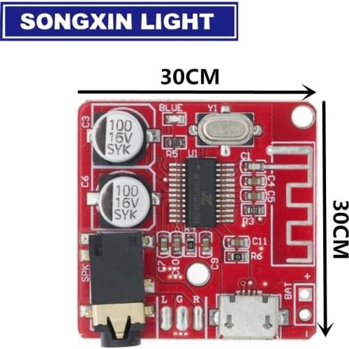 10pcs SONGXIN Bluetooth Audio Receiver board Bluetooth 5.0 4.1 mp3 lossless decoder board Wireless Stereo Music Module