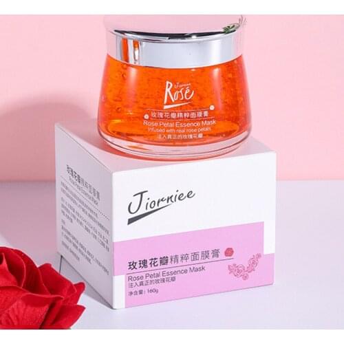 Rose Gel Face Mask Cream Brightening Facial Mask Soothes Repairs Skin Moisturizing Refreshing Rejuvenation Skin Care Products