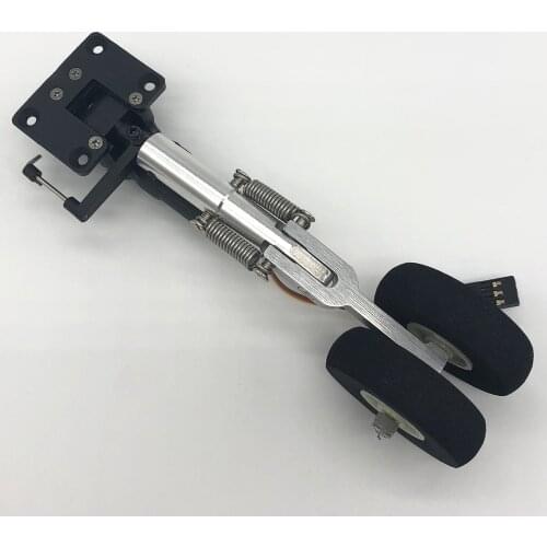 Dual Wheel Retractable Nose Landing Gear for DIY RC Airplanes Jets