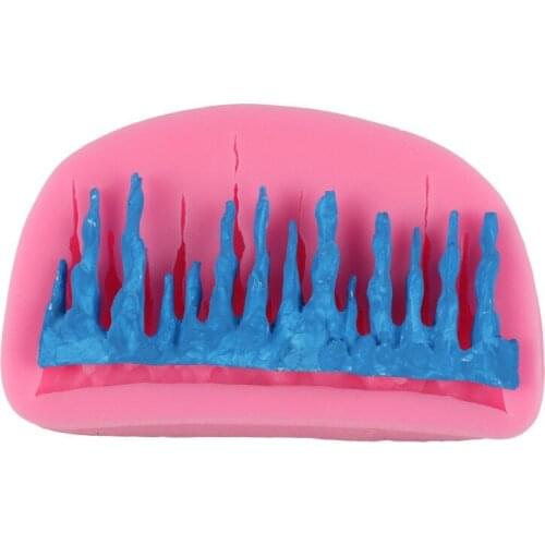 Iceberg Shape Fondant Cake Silicone Mold Cookie Ice Cream Molds Biscuits Candy Chocolate Mould Baking Cake Decoration Tools Clay