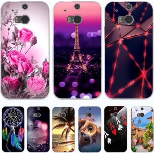 For HTC One M8 M8s Case Silicone Cover For HTC M8 M8S Case Cover Soft Tpu Capa Coque Fundas For HTC One M8 M 8 S M 8 Phone Case