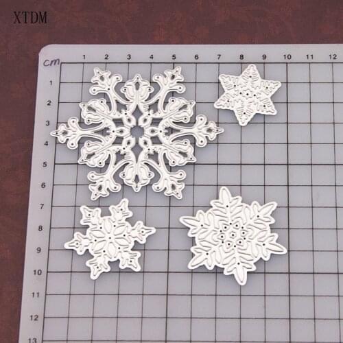 Cutting dies snowflake set metal crafts paper die-cutting /DIY embossing Easter and New Year