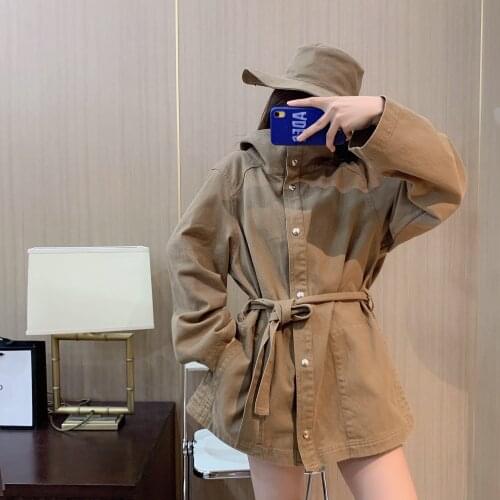 TSDFC Women's Hooded Trench Coats