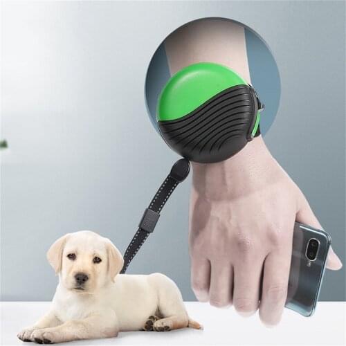 Wrist Pet Traction Rope Handsfree Auto telescopic traction rope Retractable Dog Chain Teddy Small Medium Dog Traction Rope