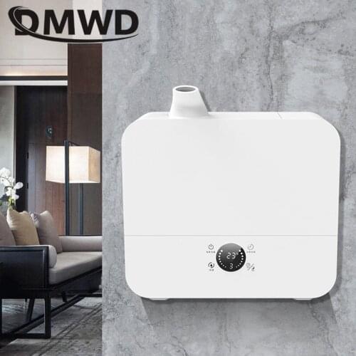 DMWD No leaf Fan USB student dormitory Mini leafless fan lovely desk fan Safe for baby Suitable for children USB charging