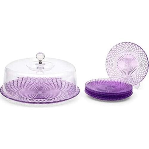 Biev Cake Lantern Catering Set Plum TCH-016