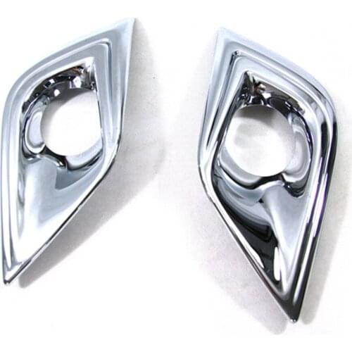 For nissan murano 2015 2016 2017 2018 2019 2020 2021 Car ABS front Fog Lamp Light Cover Trim Modling Garnish Accessories