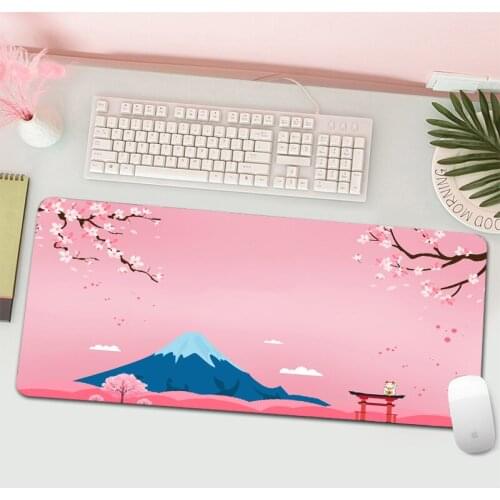 Sukura Mousepad Gaming Mouse Pad Large Mousepad Gamer Computer Mouse Mat 900x400 Big Desk Pad Mat Keyboard Carpet Pink Mousepad