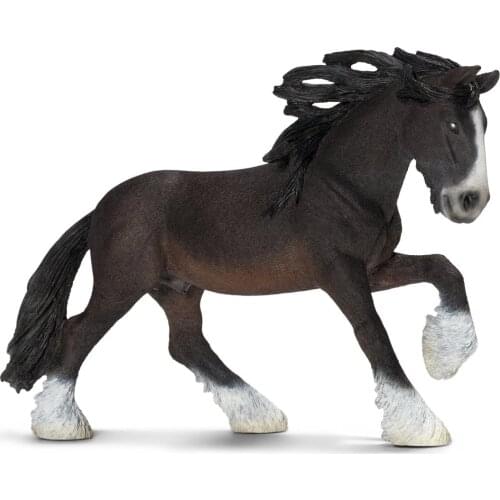 Schleich Shire Stallion Figure Toy