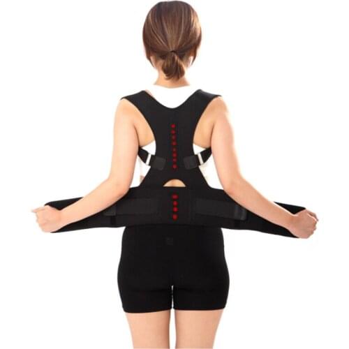 Adult sitting posture correction with body shaping appliance hunchback posture correction with spine back correction