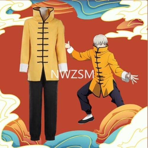 Jujutsu Kaisen Anime Toge Inumaki Cosplay Costume Chinese clothing Halloween Christmas Party School Uniform Outfits