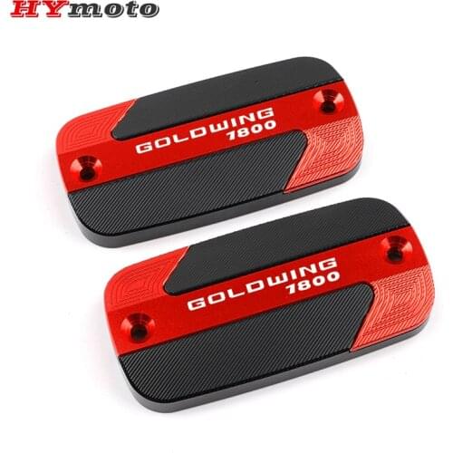 Latest High Quality Scooter Accessories Front Brake Fluid Reservoir Cap Cover For HONDA Gold Wing Goldwing 1800 GL1800 2010-2018