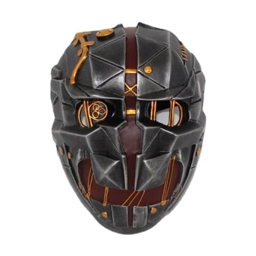 Hot Game Dishonored Helmet Wearable Masks Cosplay Corvo Attano Mask Halloween Party Props