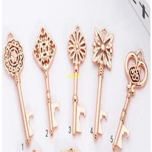 Metal Skeleton Key Bottle Opener Beer Bottle Opener Wedding Party Favor Guest Gifts Nordic Wedding Decor