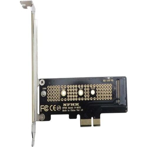 NVMe PCIe x4 x2 M.2 NGFF SSD to PCIe x1 adapter card PCIe x1 to M.2