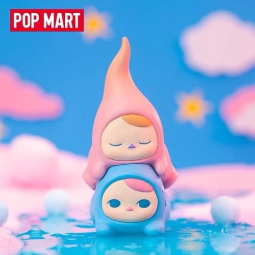 Blind Box Toys Original POP MART PUCKY Relaxing Beans Series Model Confirm Style Cute Anime Figure Gift Surprise Box