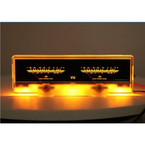 P-78WTC High-Precision VU Meter Speaker Tuning Power Clock With Backlight Level Meter Audio Meter Amplifier Accessories