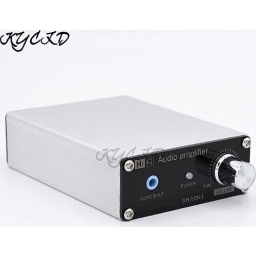TPA3116D2 Digital Audio Amplifier HiFi 2.0 60W*2 Stereo Power AMP Volume Control Tone Board 3.5mm AUX Jack DC 24V 3A XH-M541
