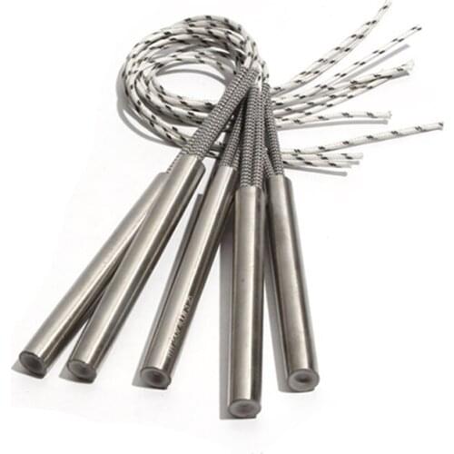 5PCS 12.5mm 140~160mm 316SUS Tubular Cartridge Heater 110/220/380V Electric Heating Pipe 700/740/750/790/800W Resistance Element