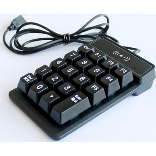 USB Interface 125khz ID LF RFID Reader with keyboard