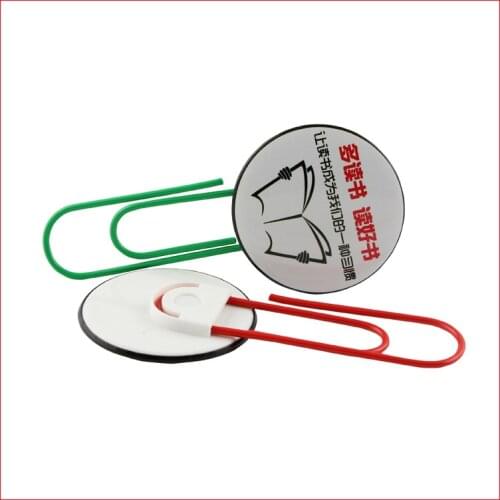 500sets 58mm 1" Bookmark Button Badge Paper clip Bookmark Blank Material for button badge maker making DIY blank Material