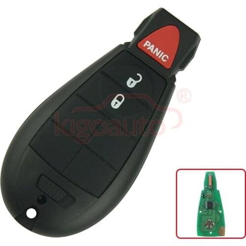 #0 Fobik key remote 3 button 434Mhz IYZ-C01C for Dodge Challenger charger Durango Grand Caravan Journey