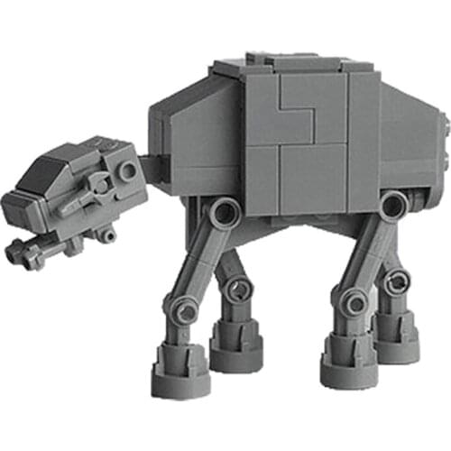 107PCS Spot MOC High-Tech Space of Wars Vehicle DIY Model Building Block Bricks Sets Toys For Kids Educational Xmas Boys Gifts